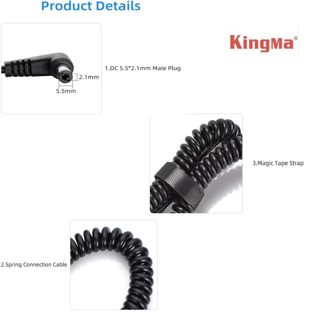 NP-FZ100 Dummy Battery with Type-C DC Coupler for Sony Mirrorless Cameras | Continuous Power Supply for Video Recording, Live Streaming & Studio Use