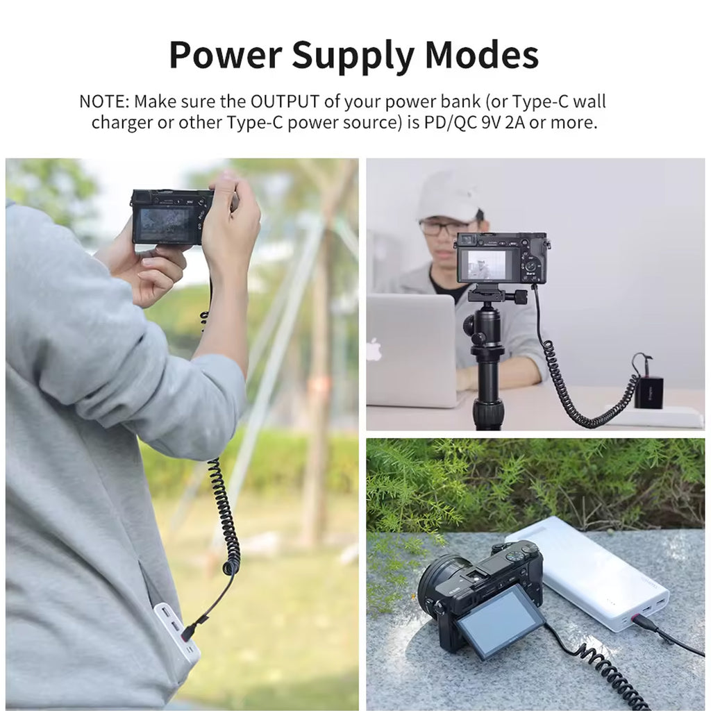 KingMa NP-FW50 Type-C Dummy Battery Compatible with FW50 Sony A7 A7R2 A7M2 A6300 A6000 A6500