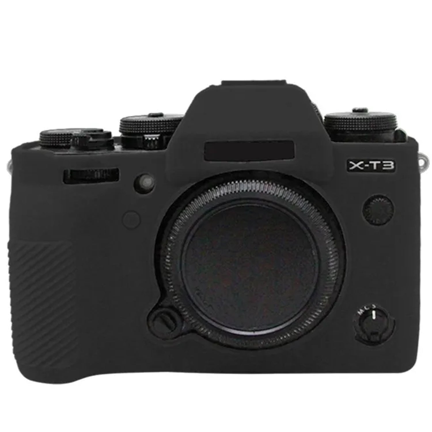 XT3 Silicone Case protective rubber skin compatible with XT-3 (Black)