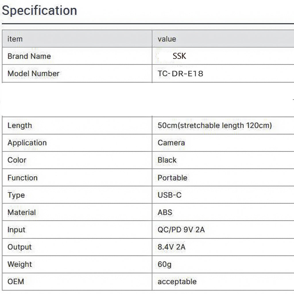 KingMa LP-E17 USB Type-C Dummy Battery Compatible with EOS Rebel T7i,T6i,T6s,SL3,SL2,77D,800D,760D,750D,200D,M6,M5,M3
