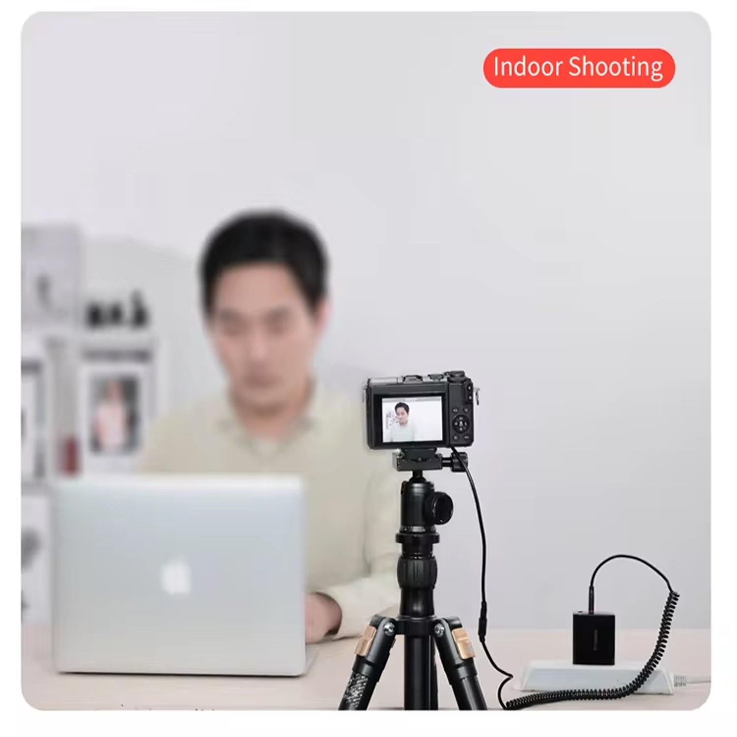 SSK and Sons LP E12 Type-C DC Coupler Dummy Fake Battery PD Powerbank Supply Kit Compatible with Canon EOS