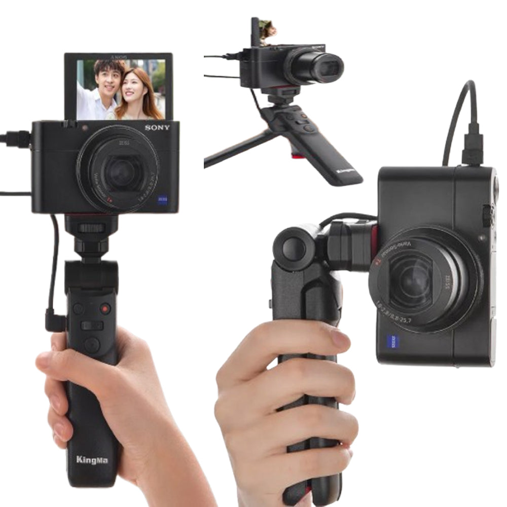 Kingma Vloging Kit Tripod Compatible with Sony Alpha a6000/a7/a7r/a7rII/a7SII/a7RIV/A9/A9II/DSC-RXSeries,DSC-HX