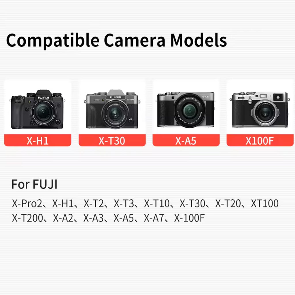 KingMa NP-W126 USB-Type-C Dummy Battery Compatible with Fuji X-T2 X-T3 X-T10 X-T30 X-T20 XT100 Live Video Vlog