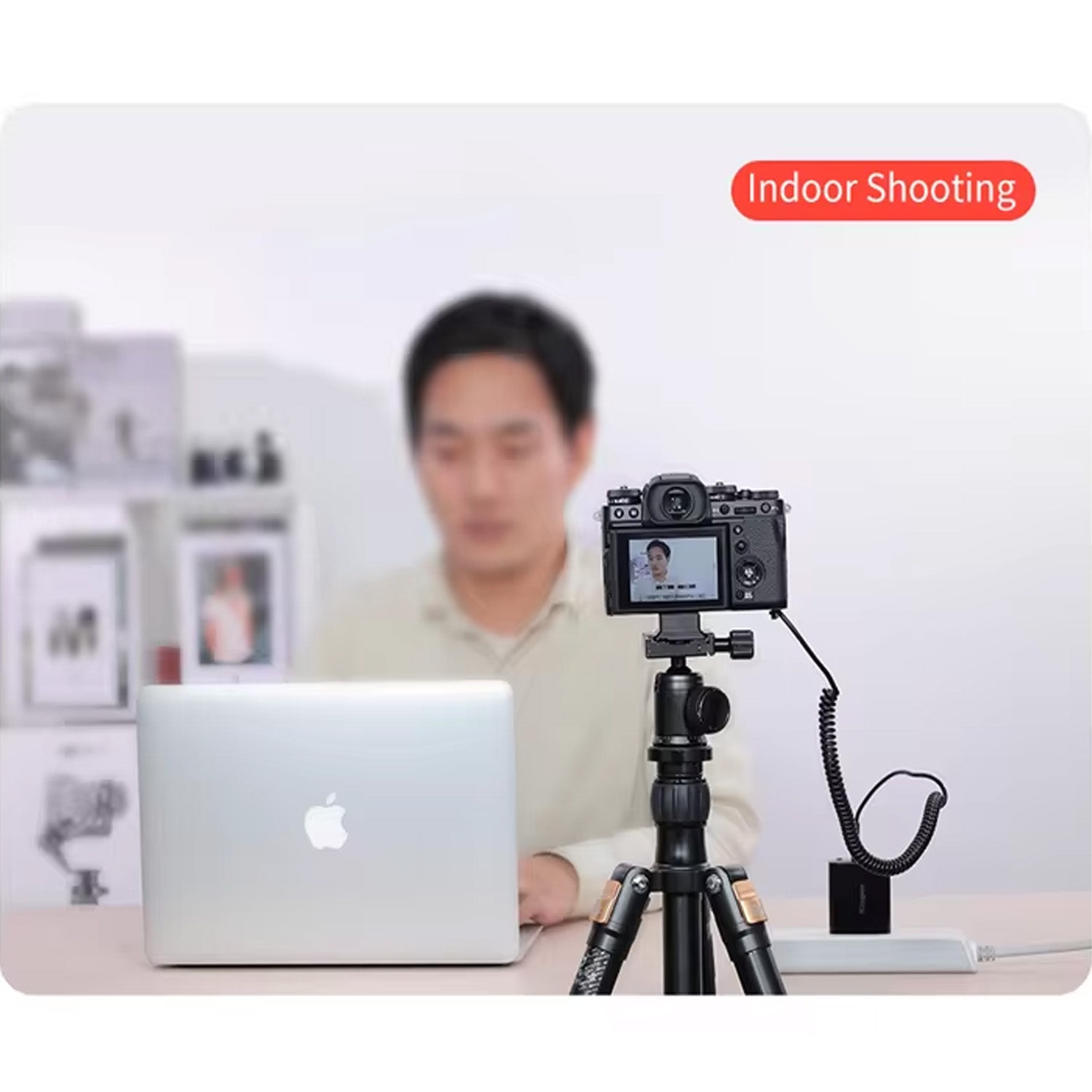 KingMa NP-W126 USB-Type-C Dummy Battery Compatible with Fuji X-T2 X-T3 X-T10 X-T30 X-T20 XT100 Live Video Vlog