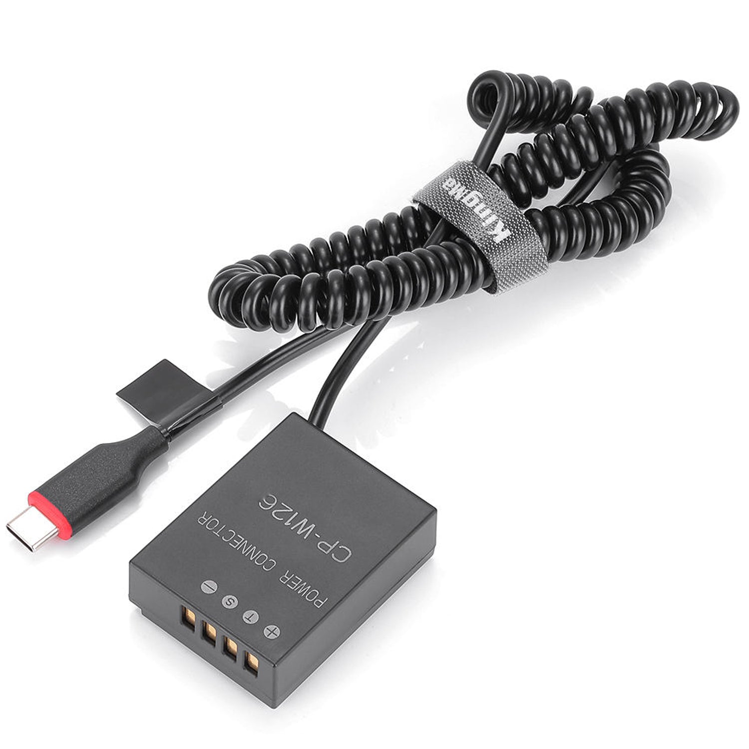 KingMa NP-W126 USB-Type-C Dummy Battery Compatible with Fuji X-T2 X-T3 X-T10 X-T30 X-T20 XT100 Live Video Vlog