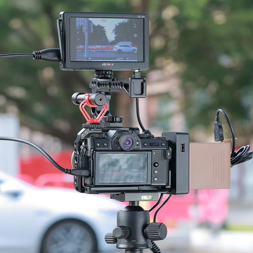 KingMa Camera Cage Protective Case Aluminum Alloy Metal Rig Compatible with Fujifilm X-T30 and XT30ii